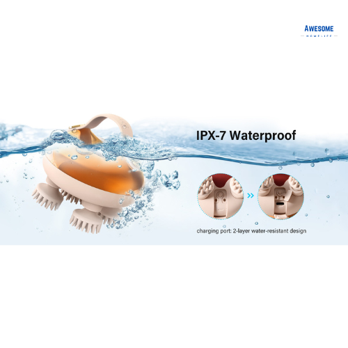 AWESOME Wireless Scalp Massager