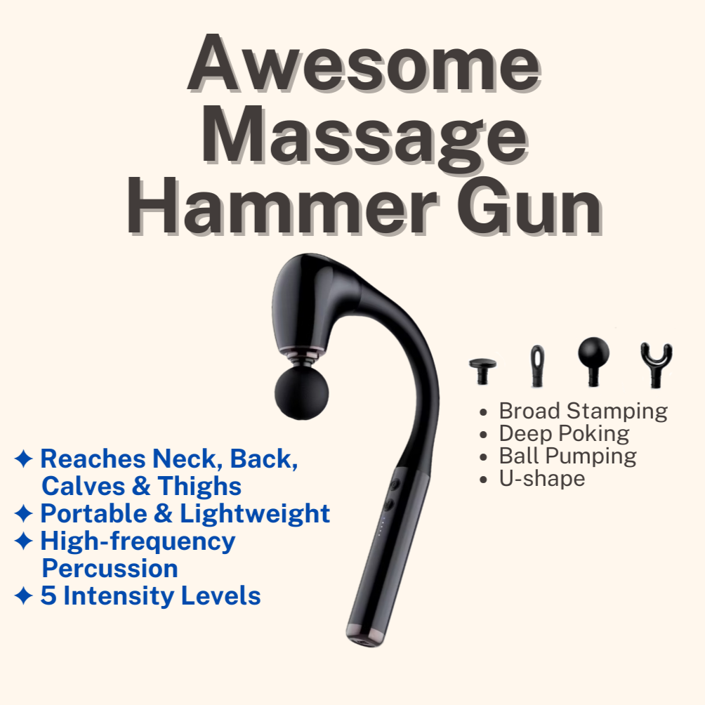 AWESOME Massage Hammer Gun